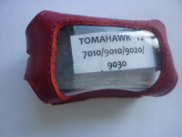 Чехол на сигнализацию Tomagawk TW 9010/9020/9030 кожа красный