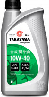 Масло Takayama SAE 10W40 1л API SL/CF п/синт. 605525
