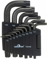 Ключ TORX-звездочка к-т 15шт /T6-T60/ Сервис Ключ 76440