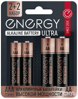 Батарейка АА+ААА Energy Ultra 2+2шт