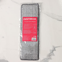 Насадка для швабры микрофибра на липучке Доляна 34,5*11см /6629207/