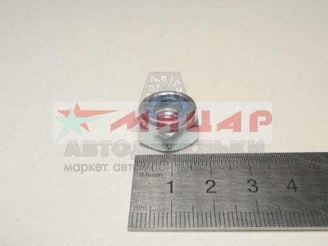 Гайка М10*1,5 с нейлоновым кольцом Гайка М10*1,5 с нейлоновым кольцом