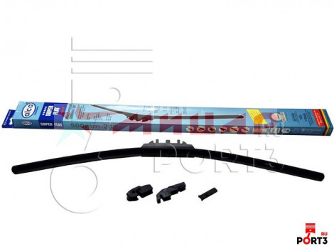 Щетка стеклоочистителя 500 мм 20" бескаркасная ALCA Super Flat 050 000 Щетка стеклоочистителя 500 мм 20" бескаркасная ALCA Super Flat 050 000