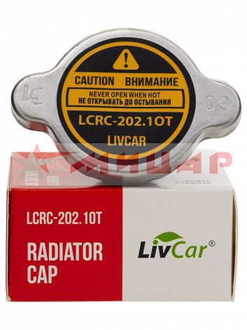 *Крышка радиатора для иномарки Livcar 0.9kg/cm2 Б/К LCRC-202.1OT