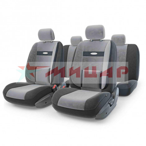 Чехлы автомобильные Comfort COM-1105 BK/D.GY черно/темно-серый/ 11 предм. размер М 870992 Чехлы автомобильные Comfort COM-1105 BK/D.GY черно/темно-серый/ 11 предм. размер М 870992