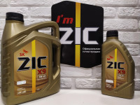 Масло ZIC X9 5W40 4л синт 162000