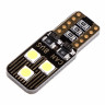 Автолампа светодиодная 12В Т10 W5W 6SMD 1-конт /с обманкой/ белая SKYWAY S08201416 (салон, габариты Автолампа светодиодная 12В Т10 W5W 6SMD 1-конт /с обманкой/ белая SKYWAY S08201416 (салон, габариты