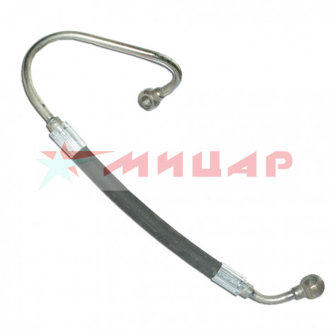 Шланг ГУРа УАЗ Hunter, Patriot дв 409 410мм 2кольца БРТ 3159-3408150 Шланг ГУРа УАЗ Hunter, Patriot дв 409 410мм 2кольца БРТ 3159-3408150