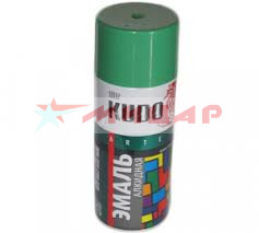 Краска Kudo 520 мл Зеленая KU-10081 аэрозоль Краска Kudo 520 мл Зеленая KU-10081 аэрозоль