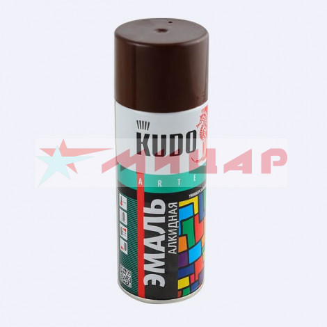Краска Kudo 520 мл Какао KU-1023 аэрозоль Краска Kudo 520 мл Какао KU-1023 аэрозоль