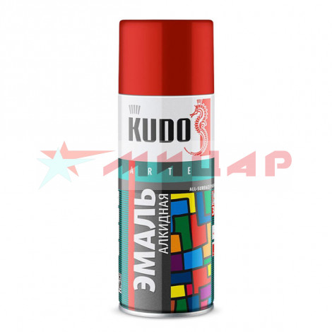 Краска Kudo 520 мл Малина металлик KU-1052 аэрозоль Краска Kudo 520 мл Малина металлик KU-1052 аэрозоль