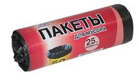 Мешки для мусора 50л 25шт Мегапак Мешки для мусора 50л 25шт Мегапак