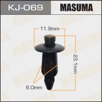 Пистон на иномарку KJ-069
