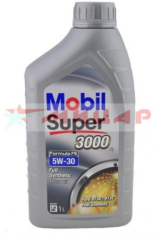 Масло Mobil Super 3000 X1 Formula FE 5W30 л синтетическое 152520